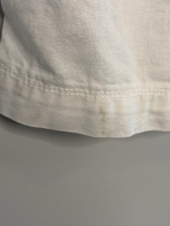 GAP Women’s White Drawstring Linen-Blend Pants Minimalist Spring Summer - Picture 11 of 11